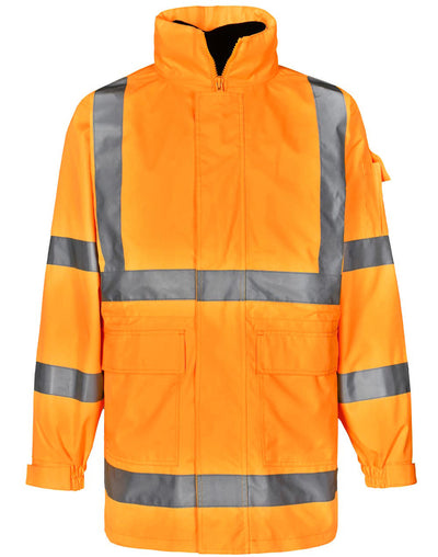SW77 VIC Rail Hi Vis 3 in 1 Safety Jacket and Vest - Unisex