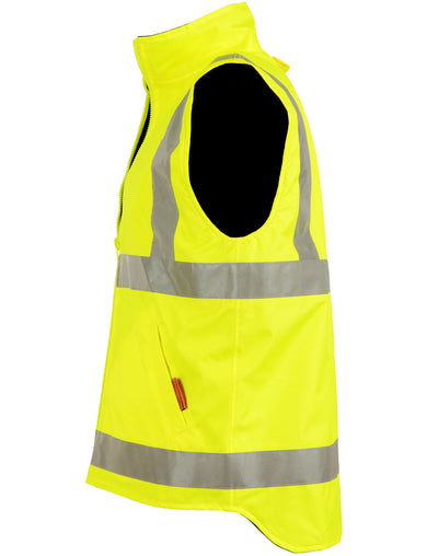 SW77 VIC Rail Hi Vis 3 in 1 Safety Jacket and Vest - Unisex