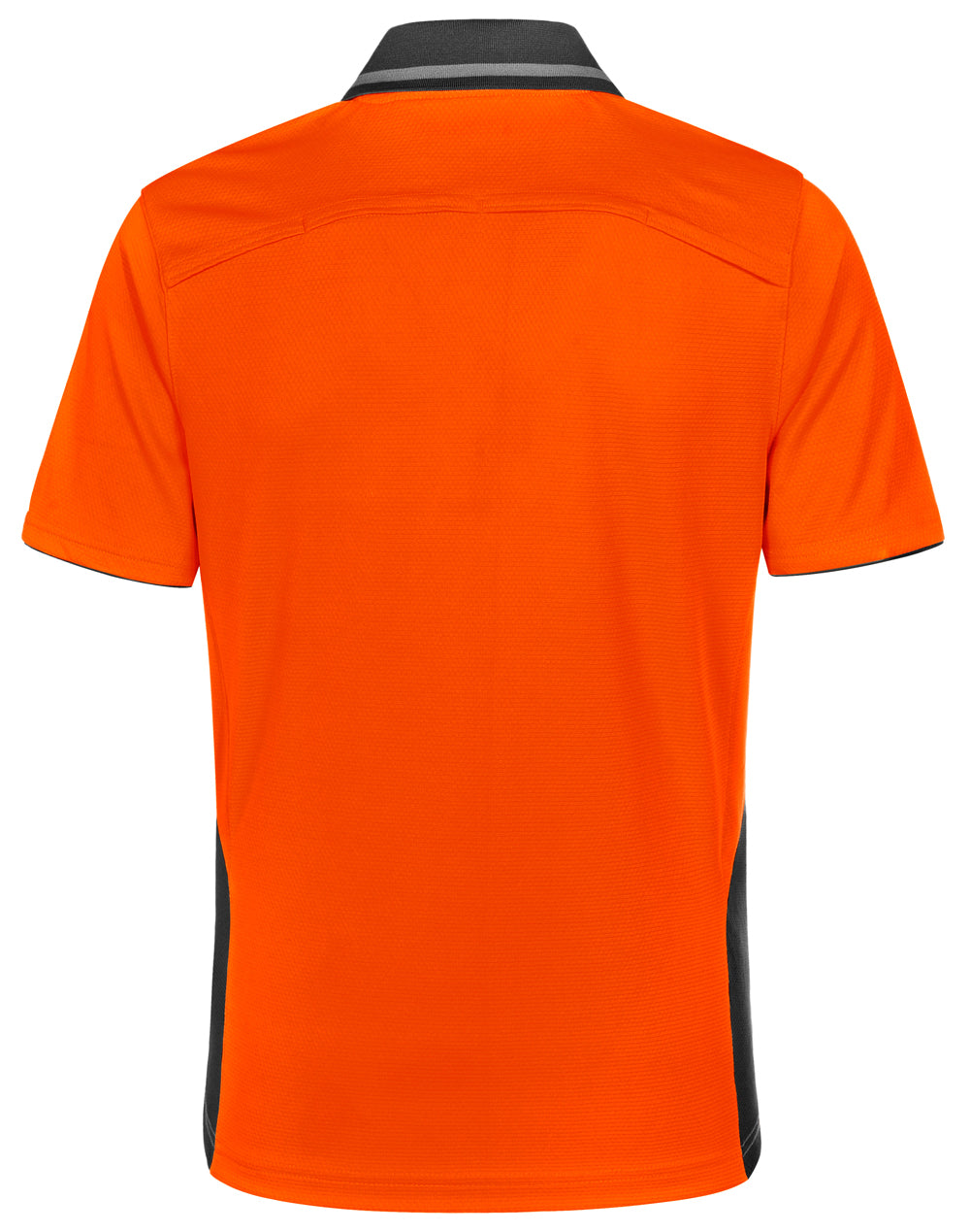 SW79 UNISEX HI-VIS BAMBOO CHARCOAL VENTED SS POLO
