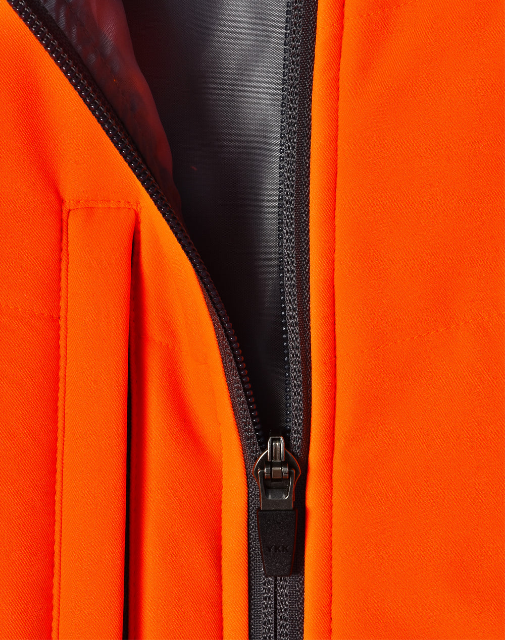 SW80 UNISEX HI VIS MODERN STYLING HOODED PUFFER JACKET