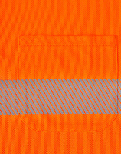 SW85 UNISEX COOLDRY SEGMENTED SS POLO
