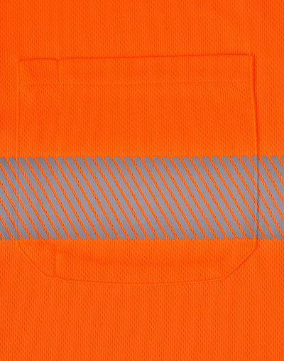 SW85 UNISEX COOLDRY SEGMENTED SS POLO