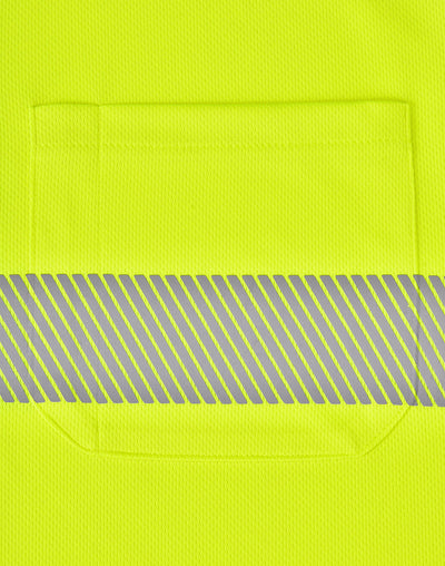 SW85 UNISEX COOLDRY SEGMENTED SS POLO