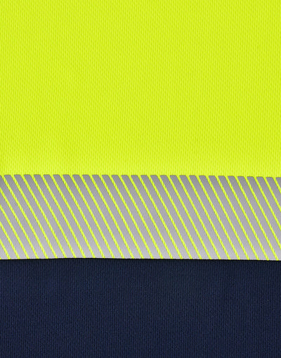 SW85 UNISEX COOLDRY SEGMENTED SS POLO
