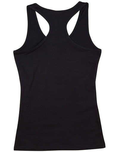 TS21A STRETCH RACEBACK SINGLET Ladies'
