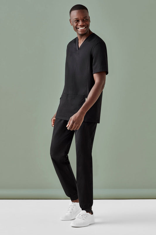 CSP042ML-Riley Mens Slim Leg Jogger Scrub Pant