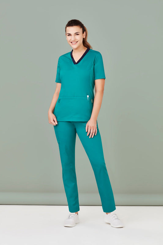 CSP047LL-Riley Womens Straight Leg Scrub Pant