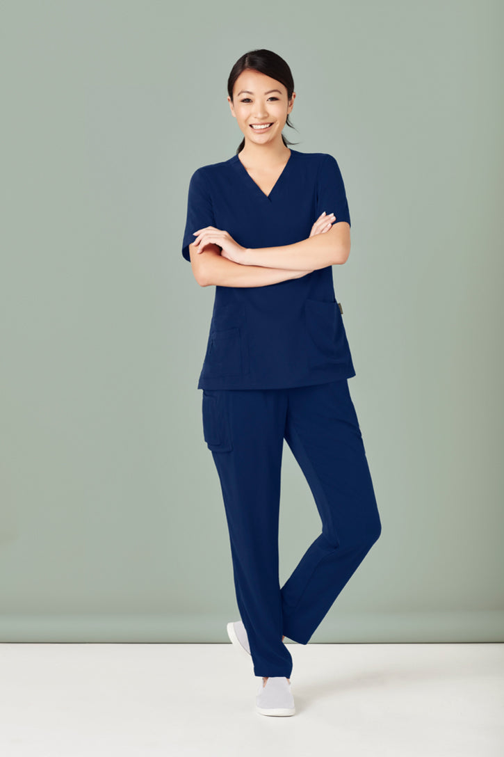 CSP943LL-Avery Womens Multi-Pockets Slim Leg Pant