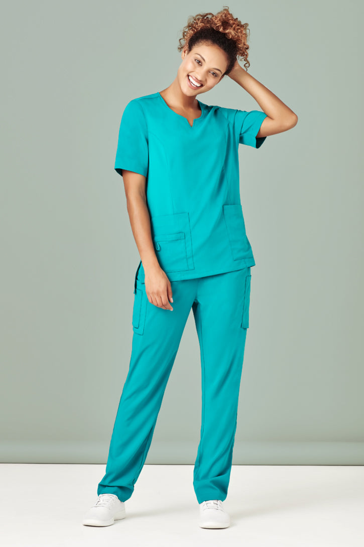 CSP943LL-Avery Womens Multi-Pockets Slim Leg Pant