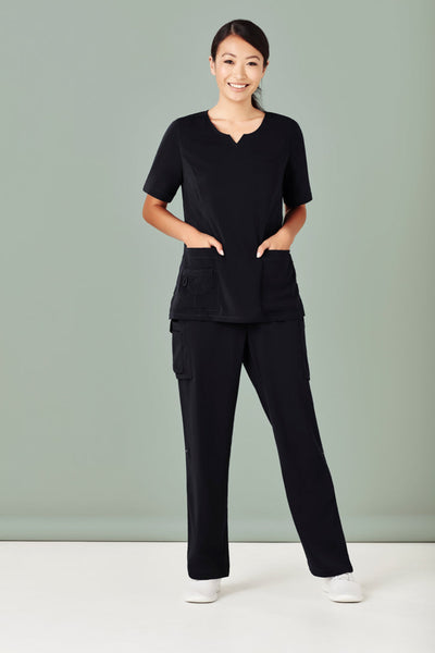 CSP944LL-Avery Womens Multi-Pocket Straight Leg Pant