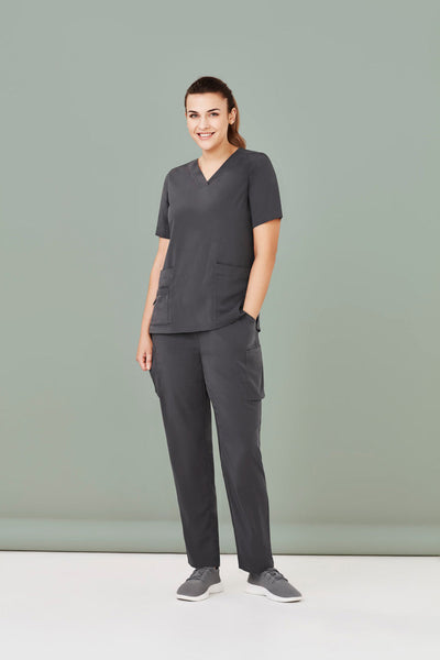 CSP944LL-Avery Womens Multi-Pocket Straight Leg Pant