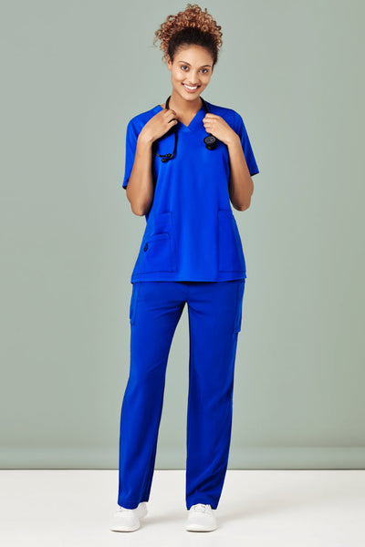 CSP944LL-Avery Womens Multi-Pocket Straight Leg Pant
