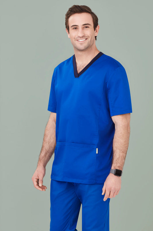 CST043MS-Riley Mens V-Neck Scrub Top