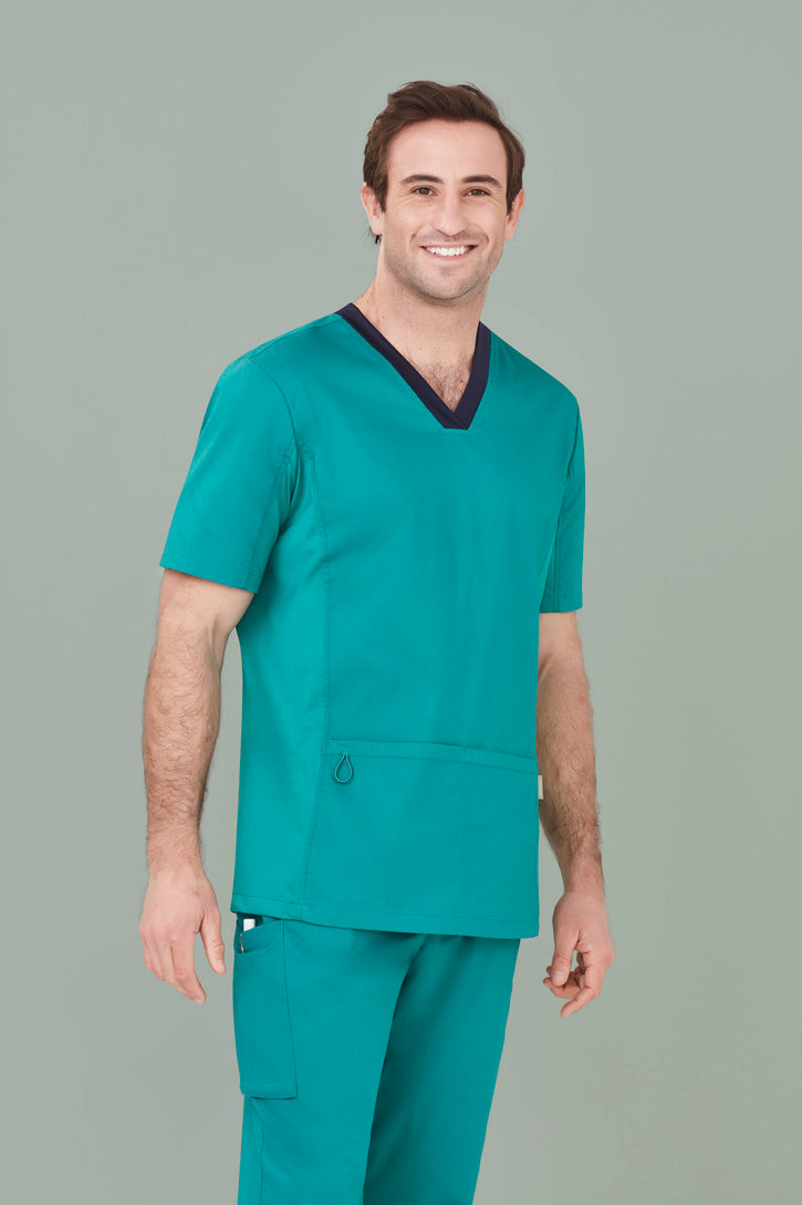 CST043MS-Riley Mens V-Neck Scrub Top