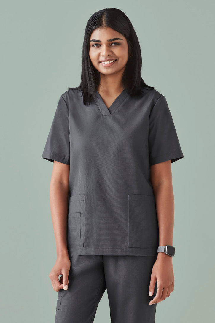 CST141LS-Tokyo Womens V-Neck Scrub Top