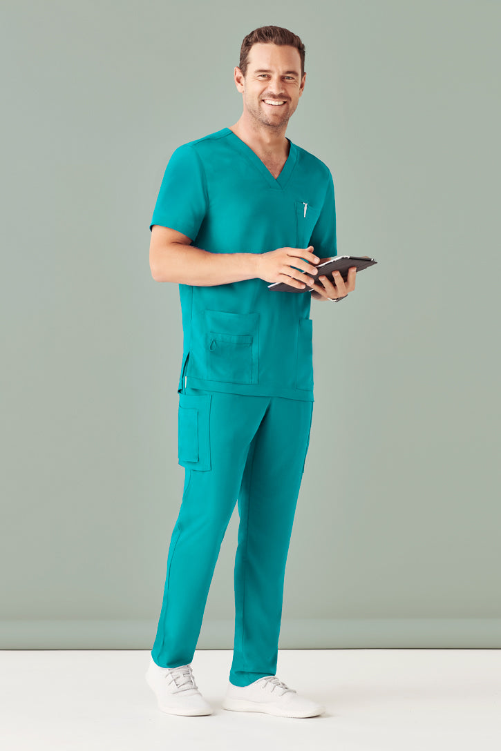 CST945MS-Avery Mens V-Neck Scrub Top