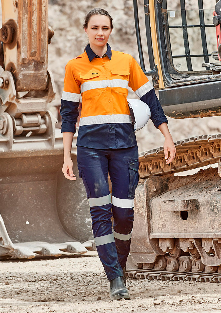ZP733-Womens Essential Stretch Taped Cargo Pant