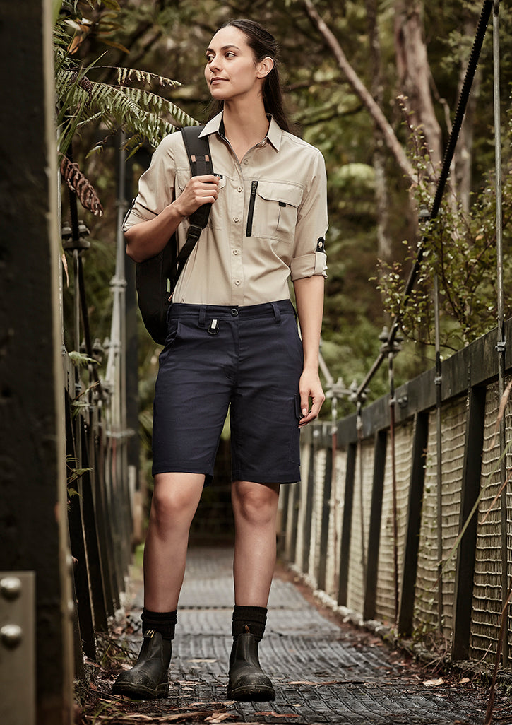 ZS704-Womens Rugged Cooling Vented Short