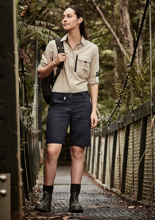 ZS704-Womens Rugged Cooling Vented Short