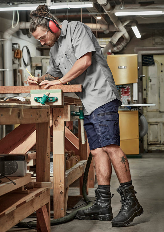 ZS822-Mens Streetworx Heritage Short