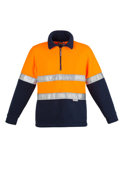 ZT461-Hi Vis Polar Fleece Jumper - Hoop Taped