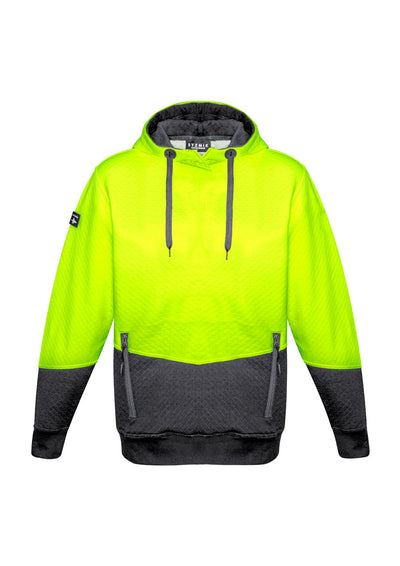 ZT477-Unisex Hi Vis Textured Jacquard Hoodie