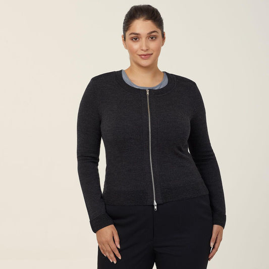 MERINO WOOL KNIT JACKET