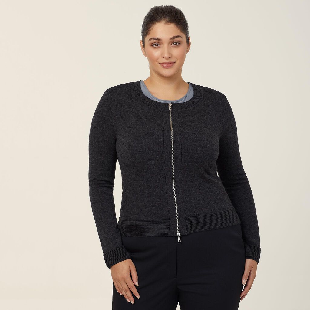 MERINO WOOL KNIT JACKET