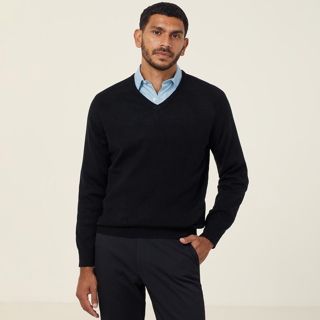 ACRYLIC V-NECK SWEATER