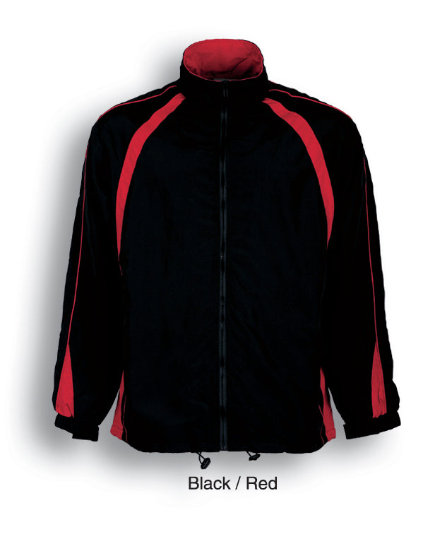 CJ0533-Unisex Track -Suit Jacket With Contrast Panels
