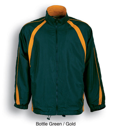 CJ0533-Unisex Track -Suit Jacket With Contrast Panels
