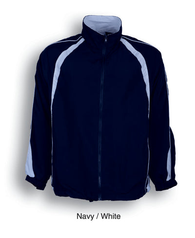 CJ0533-Unisex Track -Suit Jacket With Contrast Panels