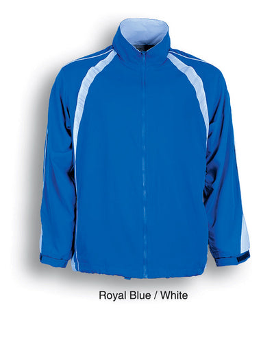 CJ0533-Unisex Track -Suit Jacket With Contrast Panels