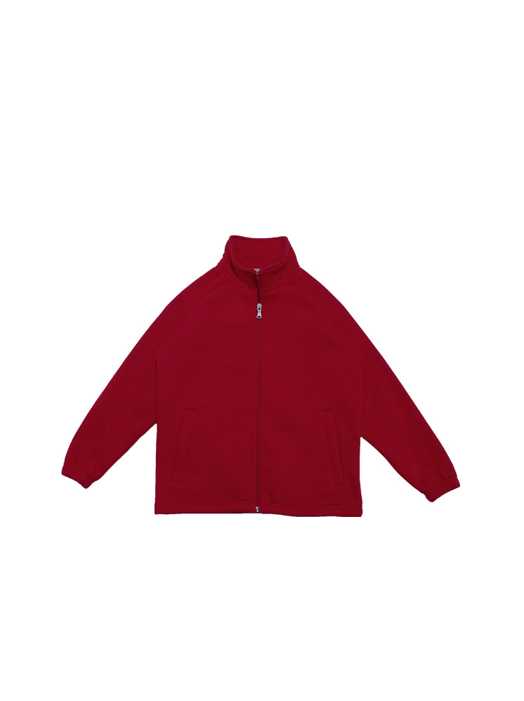 CJ1585-Unisex Adults Fleece Zip Through Jacket