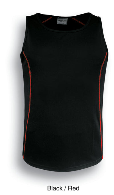 CT0927-Stitch Feature Essentials--Ladies Stitch Singlet