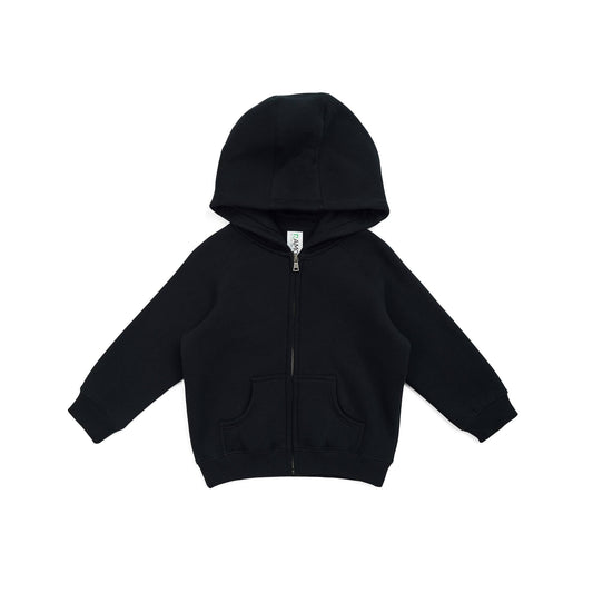 F140ZZ-Babies On-Cotton Kangaroo Pocket Hoodie