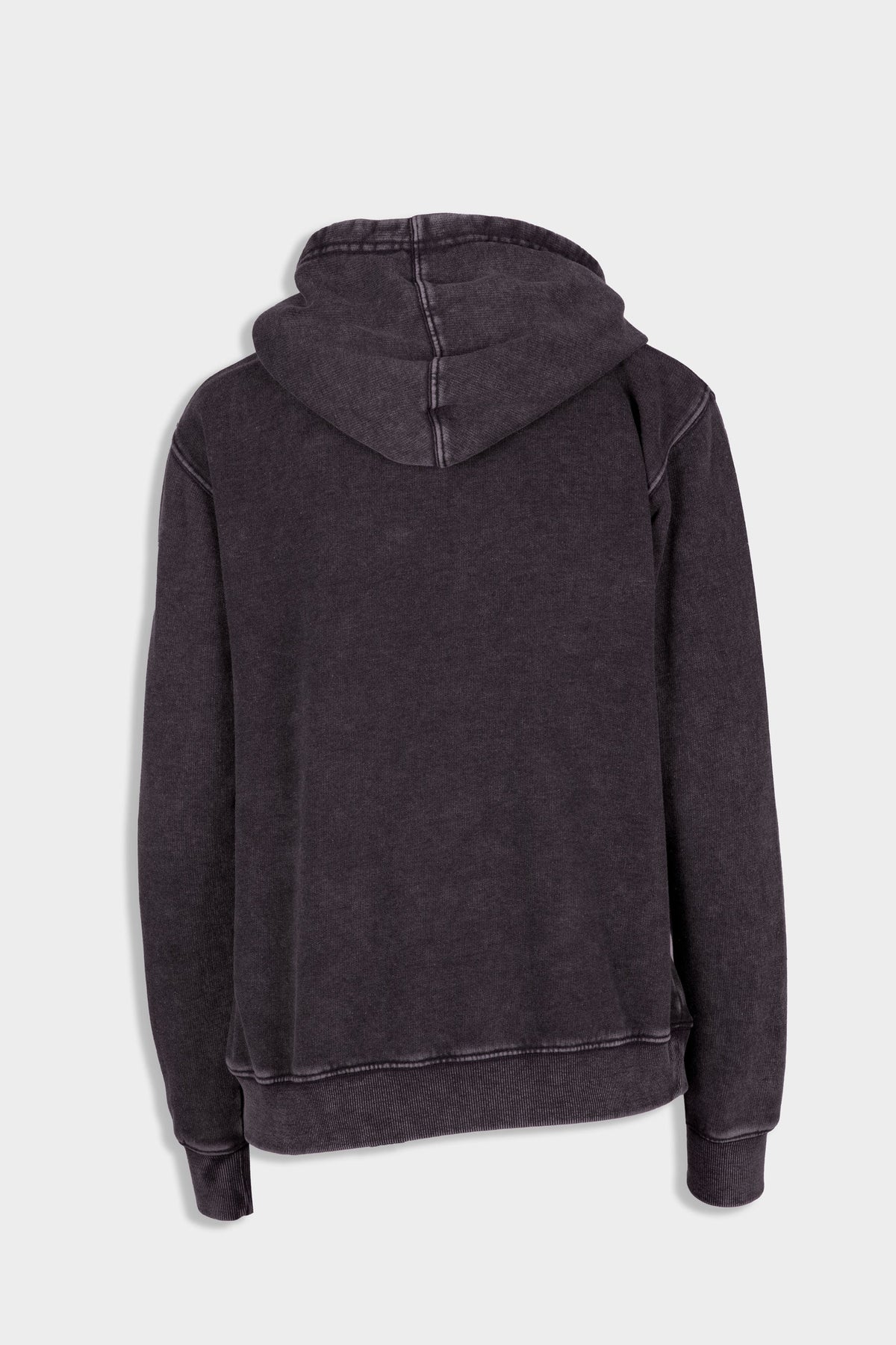 F363UN-Ladies'/Junior's  Stone Wash Fleece Hoodie