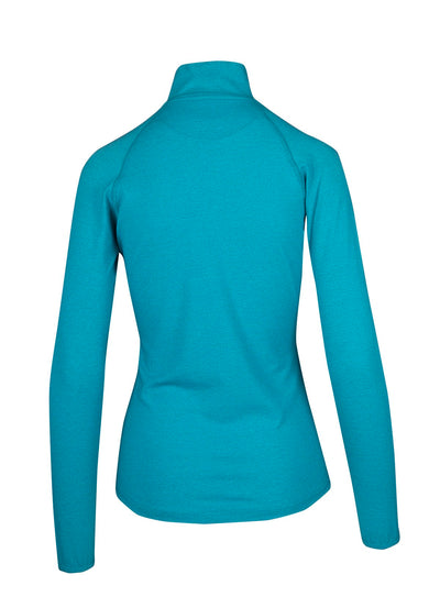 F389LD-Ladies Greatness Half Zip Mock Neck