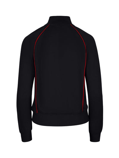 F400UN-Ladies/Juniors Unbrushed Contrast Jacket