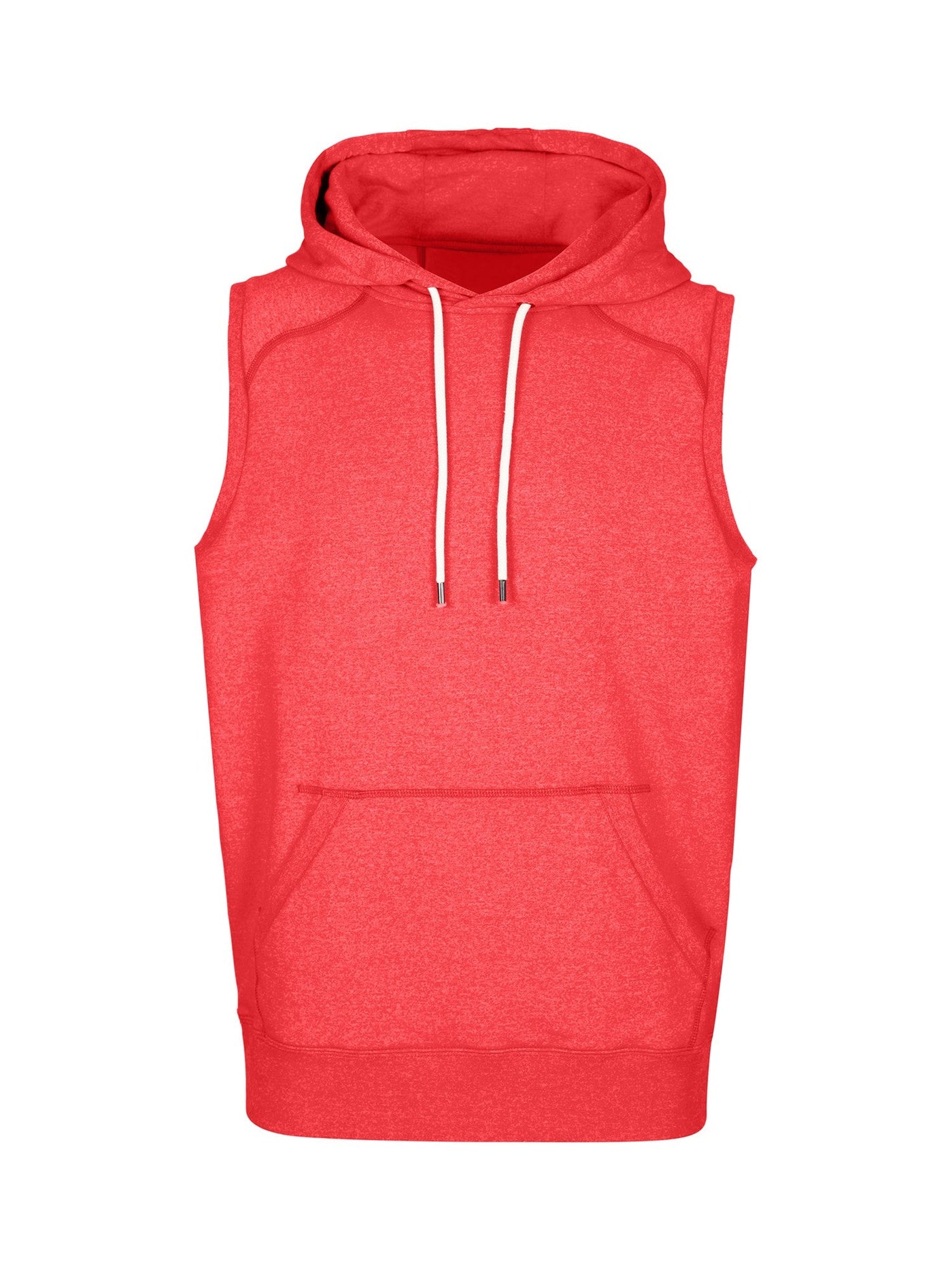 F660PS-Men's Heather SLEEVELESS Hoodies - Greatness Range