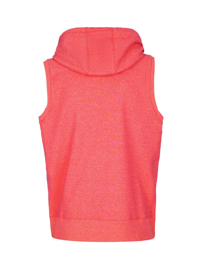 F770ZS-Mens Heather SLEEVELESS ZIP Hoodies - Greatness Range
