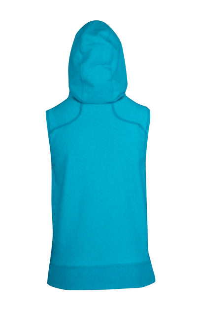 FP66UN-Ladies/Junior Heather SLEEVELESS Hoodies - Greatness Range