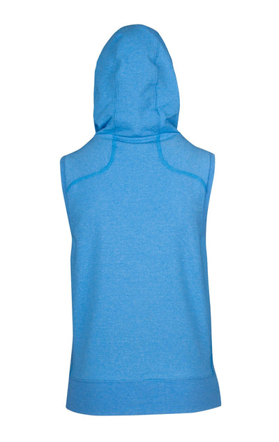 FP66UN-Ladies/Junior Heather SLEEVELESS Hoodies - Greatness Range