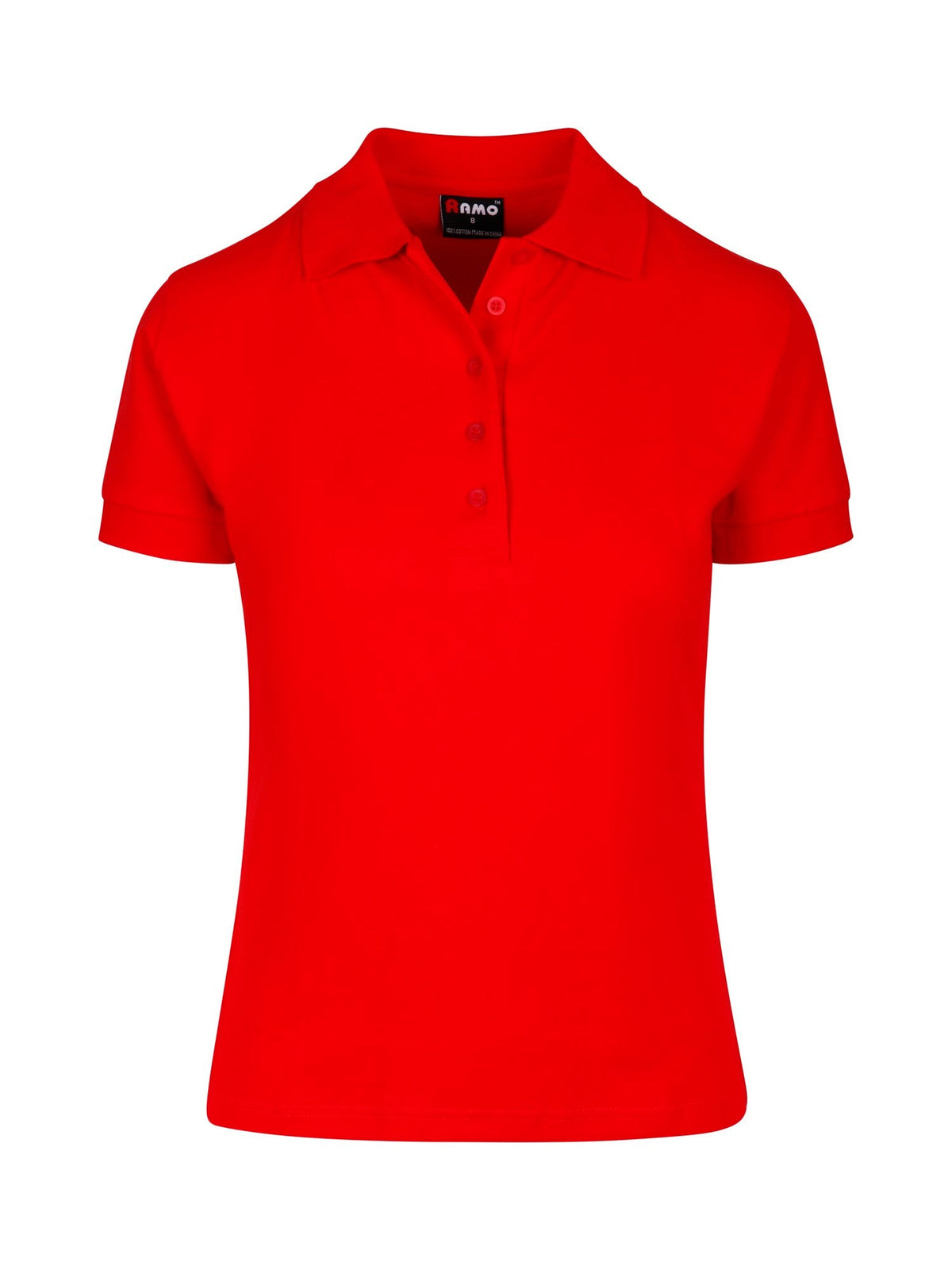 P777LD-Ladies 100% Cotton Pique Knit Polo