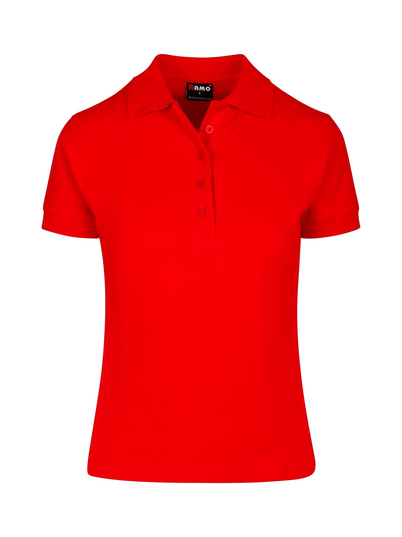 P777LD-Ladies 100% Cotton Pique Knit Polo