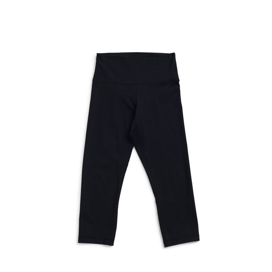 S612LD-Ladies High-rise 3/4 Leggings