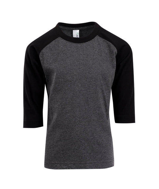 T143RG-Kids 3/4 Raglan Sleeve T-shirt