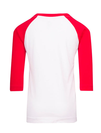 T143RG-Kids 3/4 Raglan Sleeve T-shirt