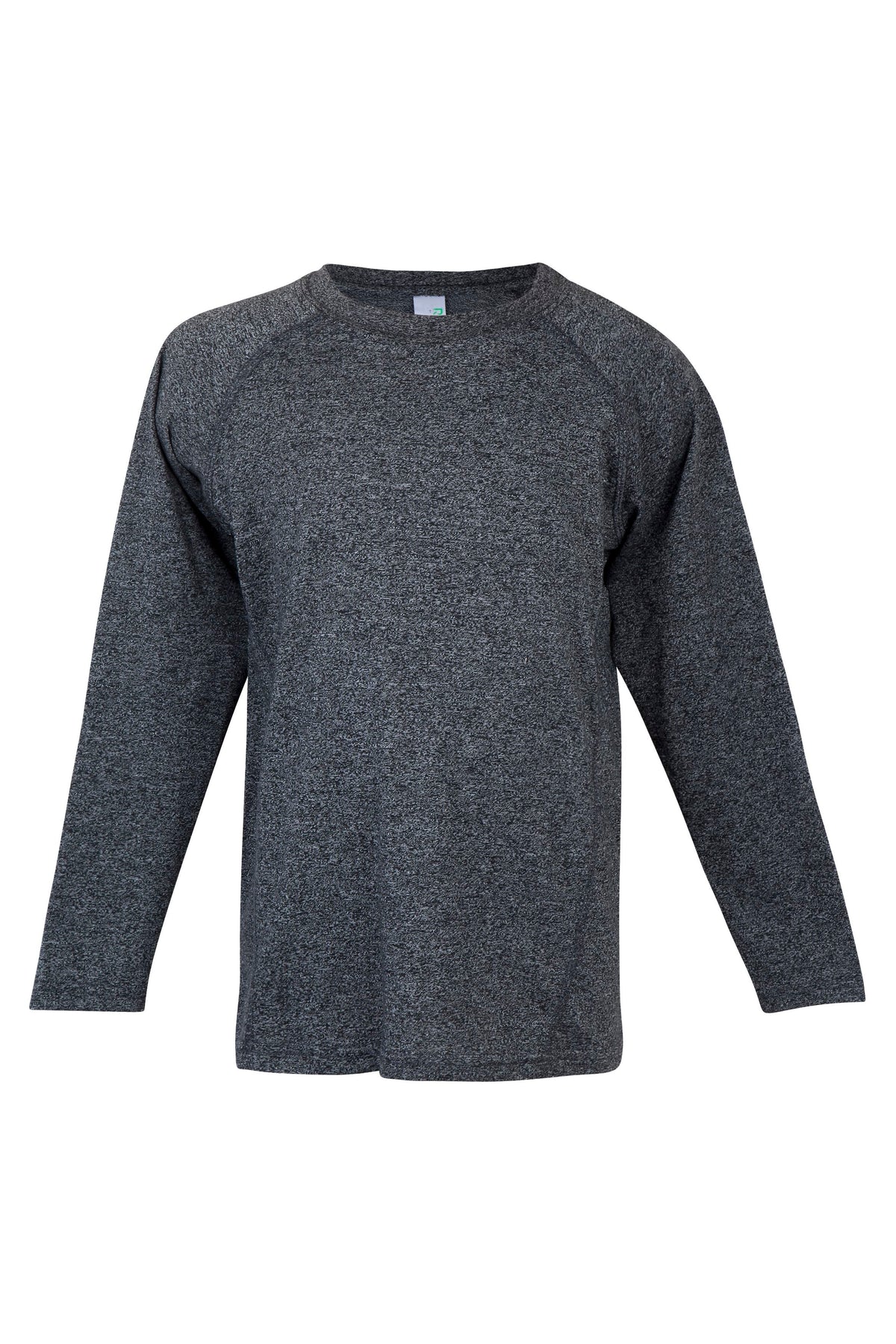 T224KS-KIDS LONG SLEEVES HEATHER TEES