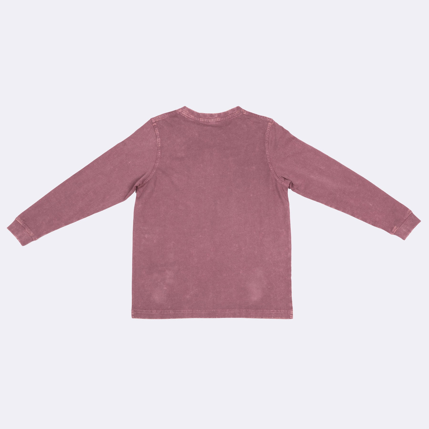 T228KS-Kids Stone Wash Long Sleeve Tee